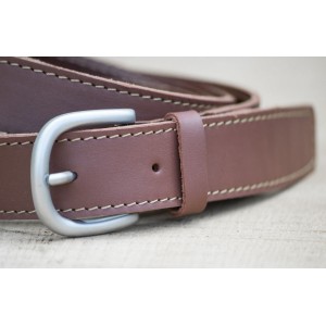 CEINTURE CUIR COGNAC | La classique